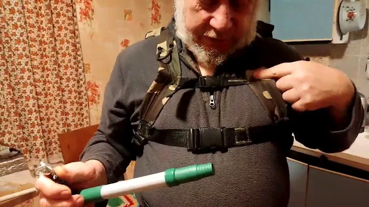 Разгрузка для металлоискателя на базе рюкзака.