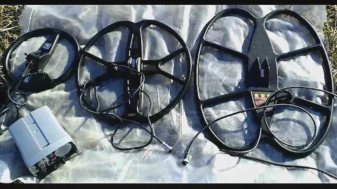 Minelab Sovereign Elite. Tornado 10" vs Nel Attack 15" vs Detech SEF 21x17"