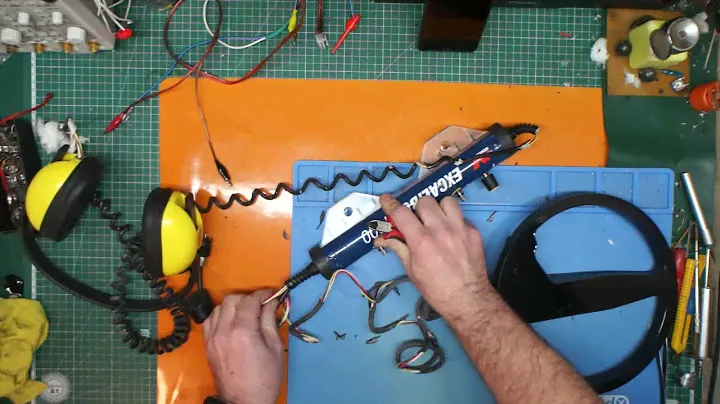 Minelab  Excalibur 1000, Провод катушки , и наушников.