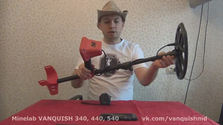 Minelab Vanquish Трансформация за 5 минут на прямую штангу! Стал ещё компактнее!